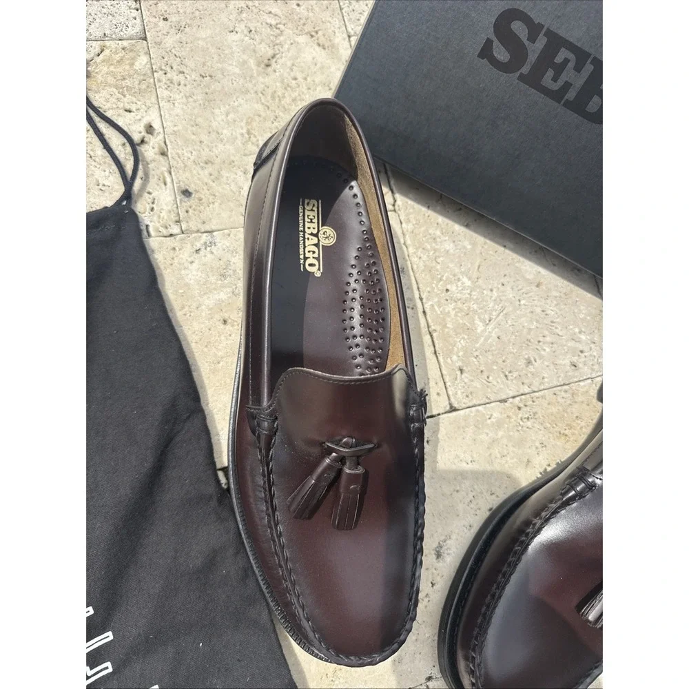 Sebago mens shoes 7001R20 903 size R11 hand made